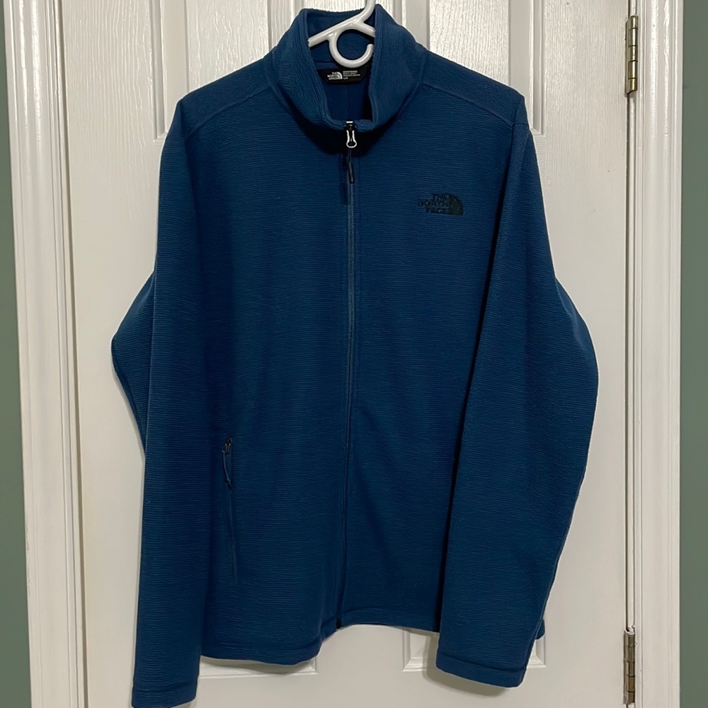 The North Face Men's Texture Cap Rock Full Zip Jacket - Large